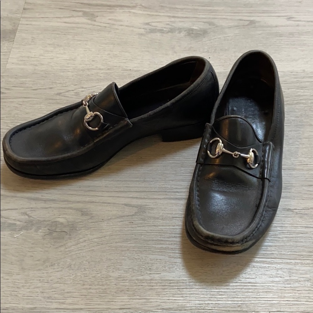 Vintage Men’s Gucci Leather Loafers 9 - Picture 5 of 5